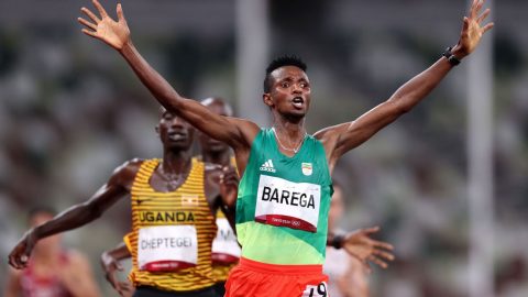Barega wins men’s 10000m in all-Africa podium