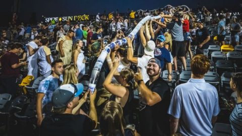 $30,000 in beer? How cup snakes are bringing baseball fans back together