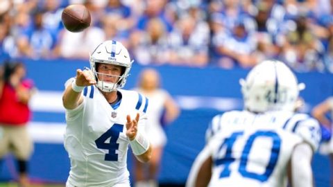 NFL preseason Week 1 takeaways: Jacob Eason, Sam Ehlinger battle to become Colts’ backup QB in victory