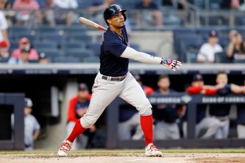 Bogaerts exits game after positive COVID test