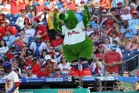 Judge OK’s continued use of new Phillie Phanatic