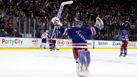 ‘I think we have a goalie here’: Henrik Lundqvist’s journey from seventh-rounder to Rangers legend
