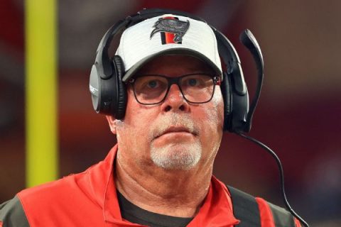 NFL fines Bucs’ Arians $50K for striking player