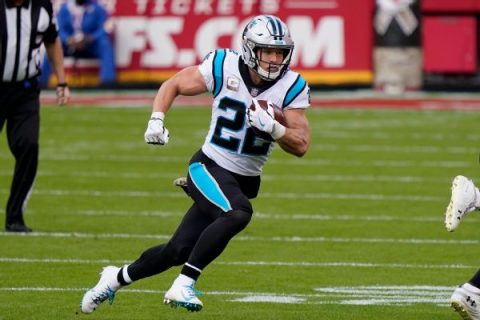 Panthers RB McCaffrey activated; status still iffy
