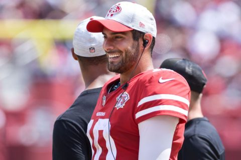 49ers say Garoppolo has chance to play Sunday