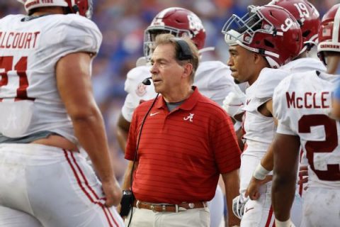 Saban calls out Bama D’s ‘mental errors’ in win