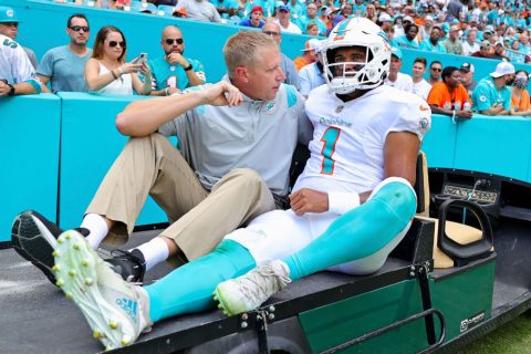 Fins’ Tua out at least 3 weeks after going on IR