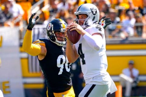 Steelers’ Watt injures groin; Turner ejected in loss