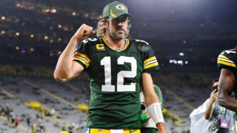 Aaron Rodgers reveals his Halloween costume that’s been ‘a year in the making’