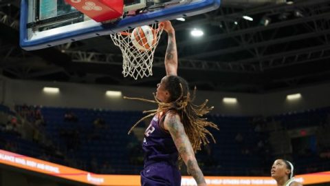 Brittney Griner owns the WNBA dunking record — and she’s coming for more