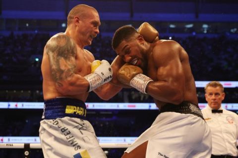 Joshua exercises right to rematch Usyk for title