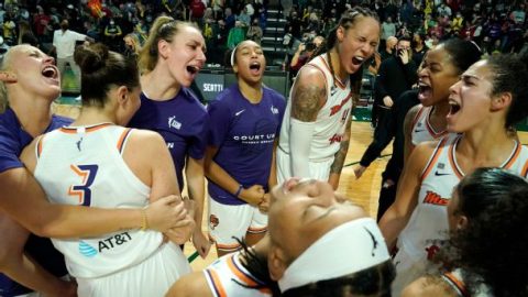 WNBA semifinals are set: Can Mercury, Sky pull more upsets?