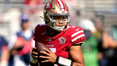 49ers’ Lance replaces injured Garoppolo in loss