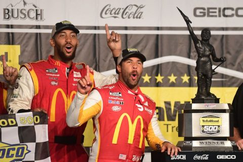 Wallace second Black driver to win a Cup race
