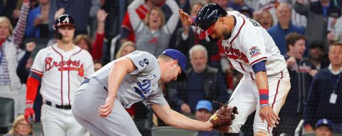 Follow live: Betts, Dodgers visit Braves to kick off NLCS