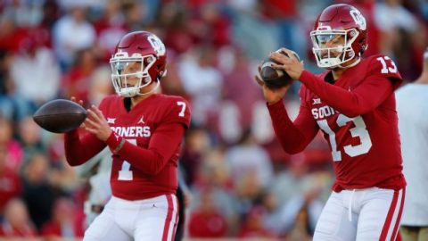 Oklahoma’s QB situation, Cincinnati’s playoff position and more college football takeaways