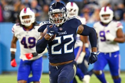 Henry out indefinitely; Titans add RB Peterson