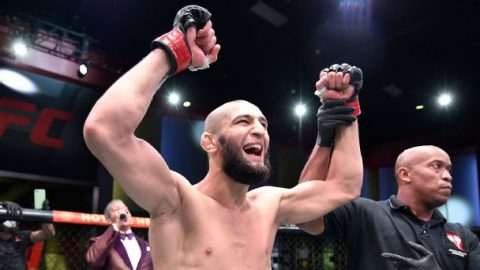 The incredible numbers of Khamzat Chimaev’s star-making start in the UFC