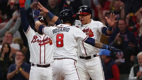 16 days, 10 games, 1 pearl necklace: How the Braves stunned baseball to reach the World Series