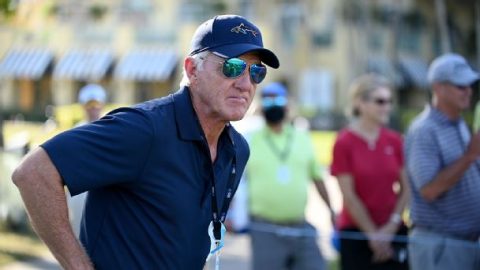 Why, at age 66,  is Greg Norman leading another charge to challenge the PGA Tour?