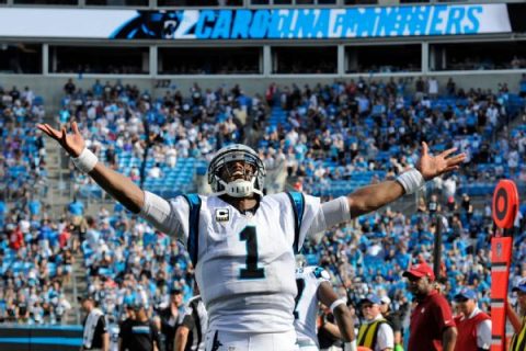 QB Newton ‘still floating’ over return to Panthers