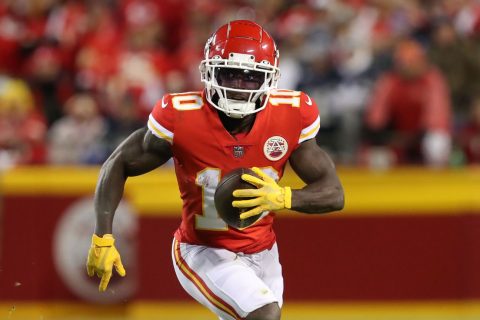 Fins trade for Chiefs’ Hill, give WR $120M deal