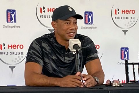 Tiger to play in PNC next week with son, Charlie