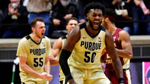Bracketology: Purdue ascends to No. 1 overall seed in latest projection