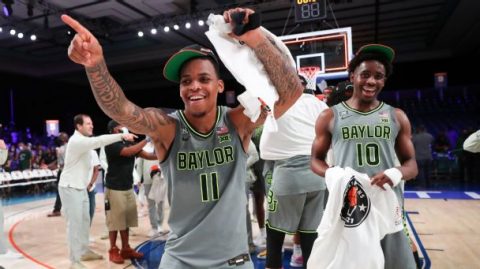 Men’s Bracketology: Baylor moves up to No. 1 overall seed in latest update