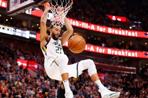 Jazz center Gobert tests positive for COVID-19