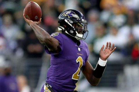 Source: Ravens expected to start QB Huntley