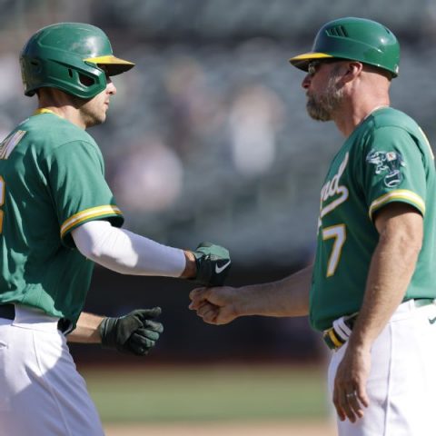 Sources: A’s go internal, hire Kotsay as manager