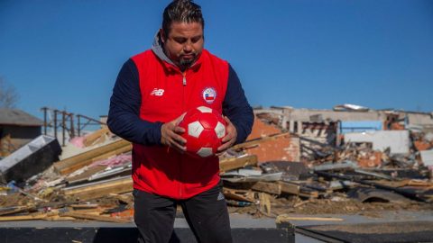 Mayfield tornado recovery gets boost from sports figures