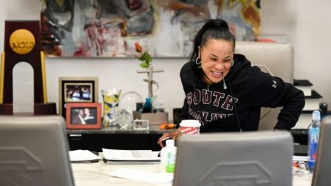 Fountain and fire hose: An inside look at the Dawn Staley way