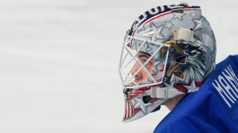 Meet the philosophy-quoting goalie with the fad diet who might lead USA to hockey gold