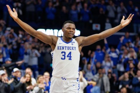 Kentucky’s Tshiebwe named AP player of the year