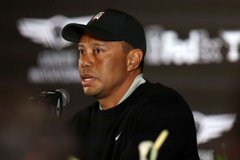 Tiger irritated at pace of recovery: ‘Still working’