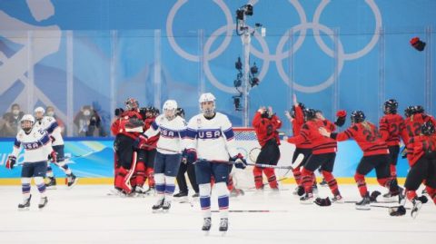There’s no silver lining, only a silver medal for Team USA women’s hockey