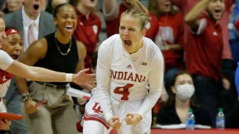 Committee says Indiana, Tennessee are top-16 teams