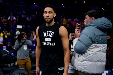Nets’ Simmons cleared for contact; return TBD