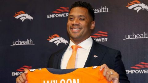 New Broncos QB Russell Wilson is going all-in on Denver sports