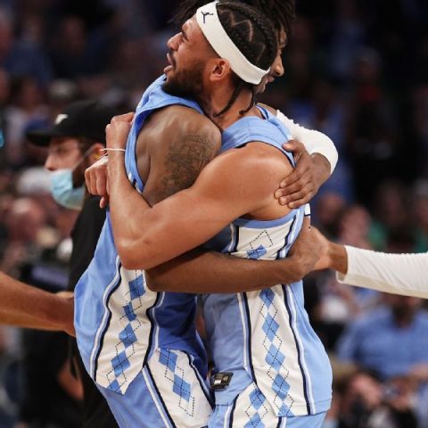 UNC withstands ejection, rally to trip Baylor in OT