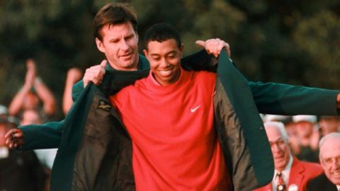 ‘He left us in the dust’: How Tiger Woods changed golf forever with nine holes at the 1997 Masters