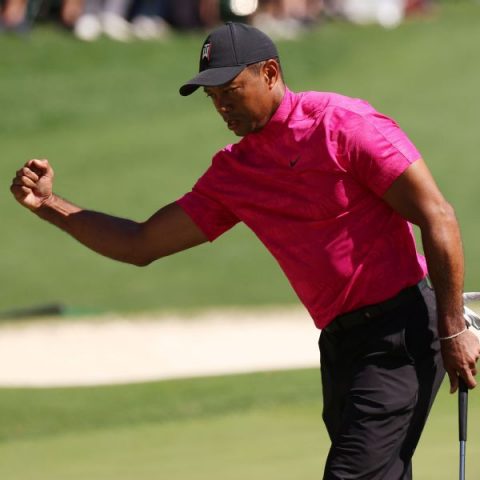 Welcome back: Tiger fires 71 in return at Masters