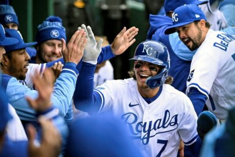 Royals royalty awed after Witt’s clutch first hit