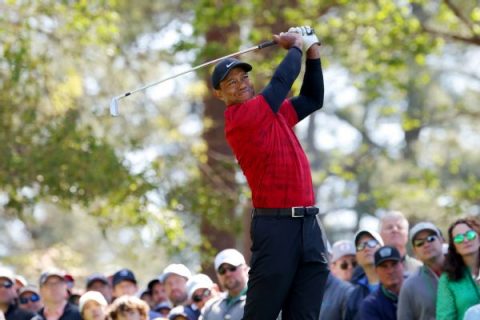 Tiger grateful after Masters, commits to The Open