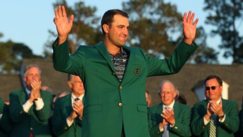 ‘I don’t think I’m ready for this’ but Scheffler has a green jacket to show he was