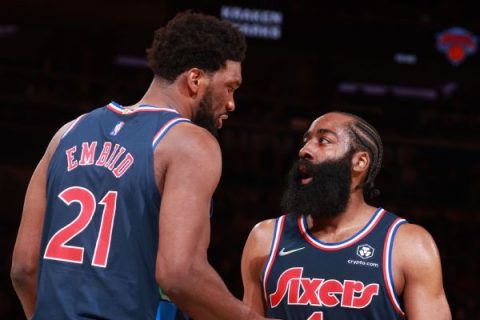 Harden: No playoff pressure, ‘ready to hoop’