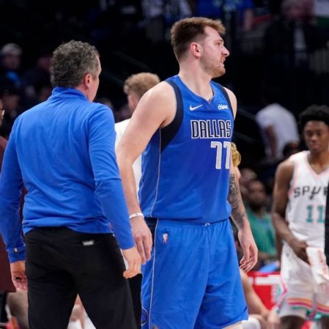 Doncic MRI confirms strained calf, source says