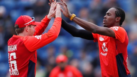 England v Pakistan: Jofra Archer and Eoin Morgan star in Cardiff T20 win